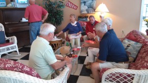 The Pot Luck Dinner seemed rather 'international' this year!